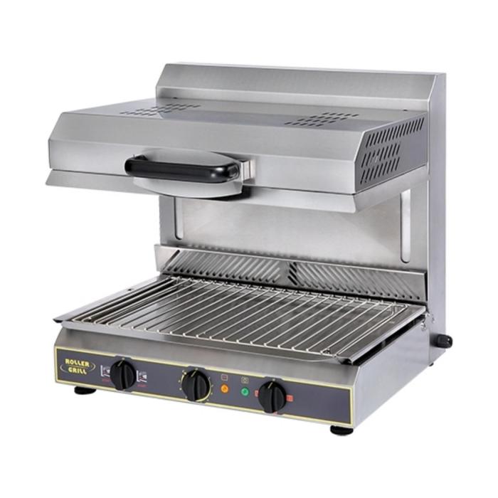 Salamandre - H 59 x 60 x 64 CM - 56 KG - 220 - 240 V - 3000 W - Inox - +0°C / +570°C - Roller Grill - 304125 E304125 €1,869.00 Salamandre