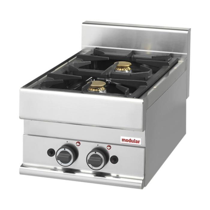 Appareil de cuisson - H 28 x 40 x 65 CM - 20 KG - Gaz propane - 8,6 CM - Inox - Gaz - Modulaire - 316102 E316102 €588.55 Ligne modulaire 650