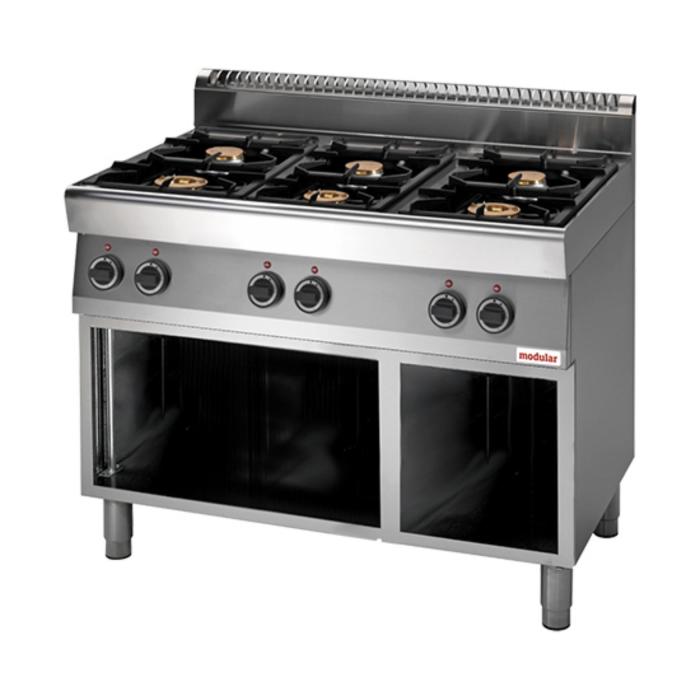 Appareil de cuisson - H 85 x 110 x 70 CM - 73 KG - Gaz naturel - 25,8 CM - Inox - Gaz - Modulaire - 316702 E316702 €2,103.00 Ligne modulaire 700