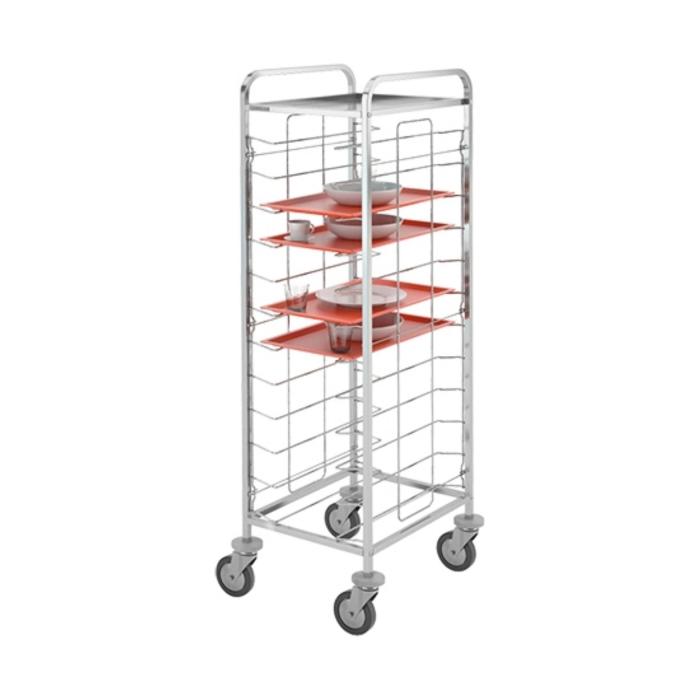 Chariot à étagères - H 163,2 x 51,2 x 61,2 CM - 0,1 KG - Inox - 535040 E535040 €357.00 Chariots régaliens