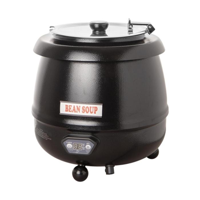 Marmite à soupe - H 36,6 CM - 4,65 KG - Ø35,2 CM - 220 - 240 V - 475 W - Métal - 10 Litre - Couvercle à charnière - Bistro - 537112 E537112 €74.19 Marmites à soupe