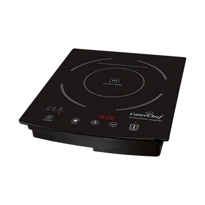 Cuisinière - H 7.2 x 29.5 x 35.7 CM - 2.6 KG - 220 - 240 V - 1800 W - Inox - +60°C / +240°C - Induction - Caterchef - 688067 E688067 €60.19 Plaque de cuisson à induction
