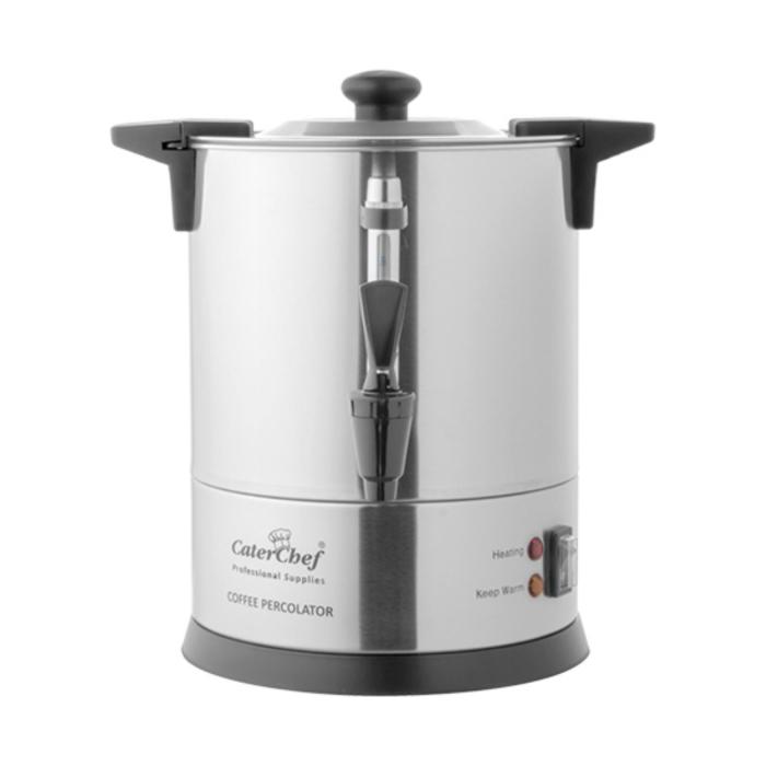 Percolateur (Cap.048 - H 33 CM - 2 KG - Ø28 CM - 220 - 240 V - 950 W - Inox - 5 Litres - Caterchef - 688090 E688090 €65.91 Percolateurs à café