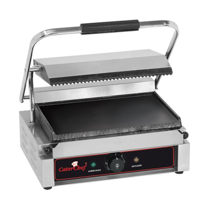 Grille de contact Sologrande - H 19,3 x 41 x 32 CM - 19 KG - 220-240 V - 2200 W - Fonte - Striée / Lisse - +50°C / +300°C - Caterchef - 688410 E688410 €177.12 Grilles de contact