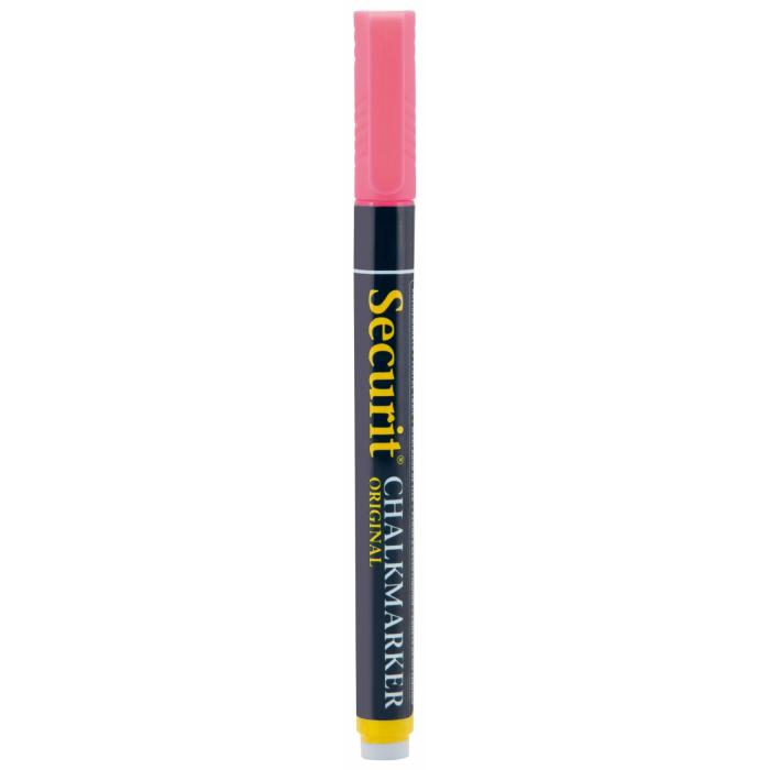 Marqueur à craie - Pointe ronde - Rose - 1-2 MM - Securit SMA100-PI €2.65 Tableaux noirs