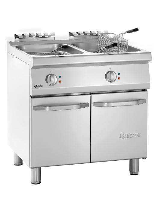 Friteuse - 2 x 15 Litres - Robinet de vidange - 400V - Bartscher - 286922 286922 €3,719.00 Friteuses 400 volts