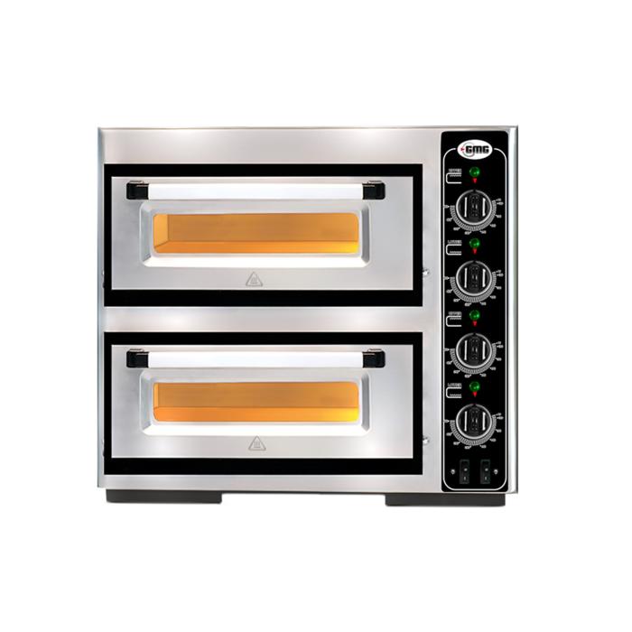Four à pizza - 2 x 4 - Ø 25 cm - 2 Chambres - PF 5050 DE - GMG HW-52501 €1,149.00 Fours à pizza électriques