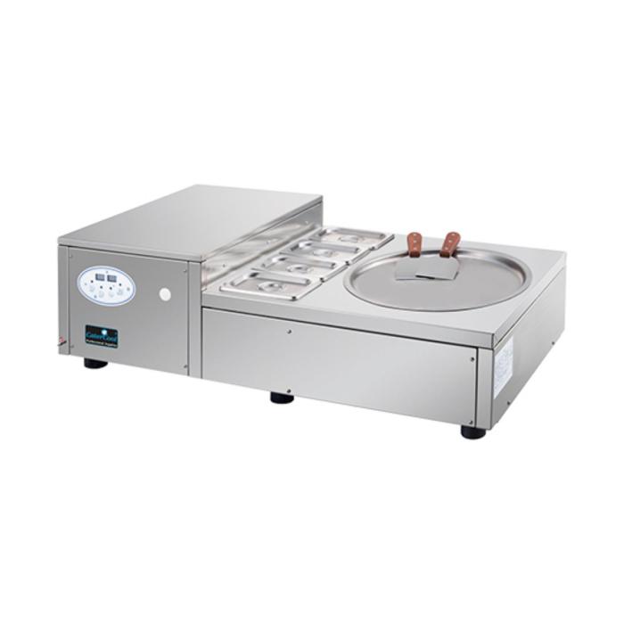 Ice Teppanyaki - H 30.5 x 96 x 48.5 CM - 40 KG - 220 - 240 V - 740 W - Statische - R290A - RVS - +2°C / -20°C - CaterCool - 712038 E712038 €597.78 Sorbetiere