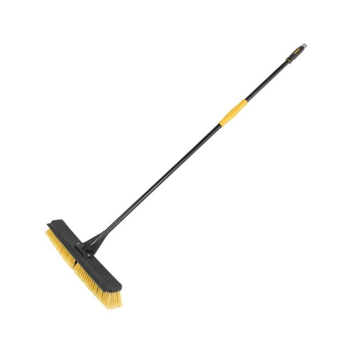 Balai et manche - Noir - Acier - Jantex HX383 €34.92 Produits de nettoyage