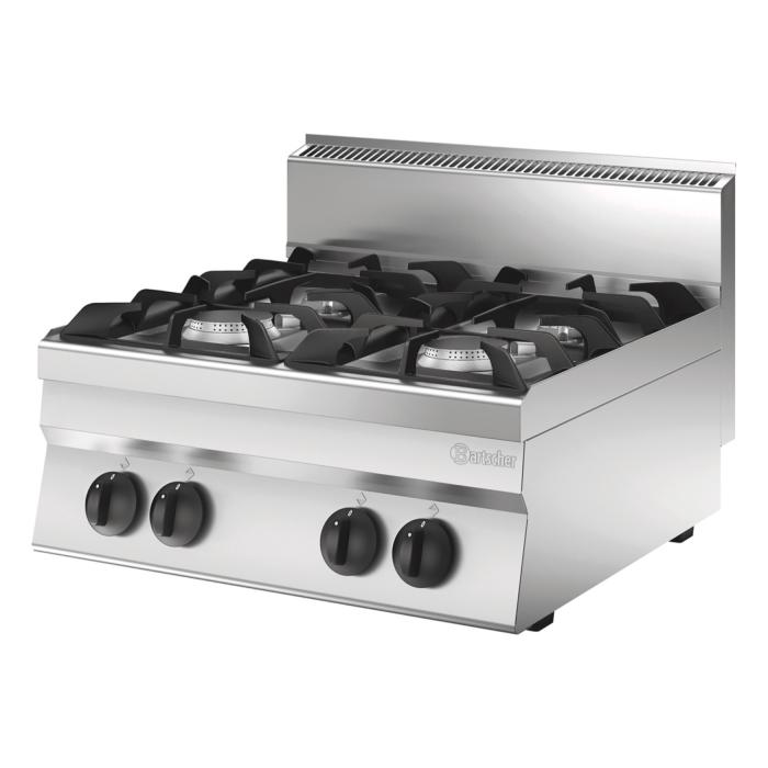 Gasfornuis 650 - 4FL - TG - Bartscher B1151133 €1,777.00 Cuisinière électrique avec four