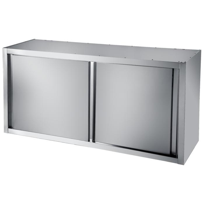 Armoire murale - Portes coulissantes - H 65 x L 200 x P 40 CM - inox - G-Line GL-155987 €369.00 Armoires chaudes