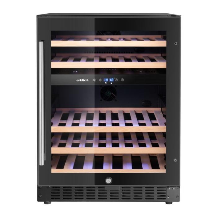 Refroidisseur à vin - Porte en verre - 1 porte - 137 L - 44 bouteilles - Hendi H237106 €798.00 Armoires climatiques pour le vin