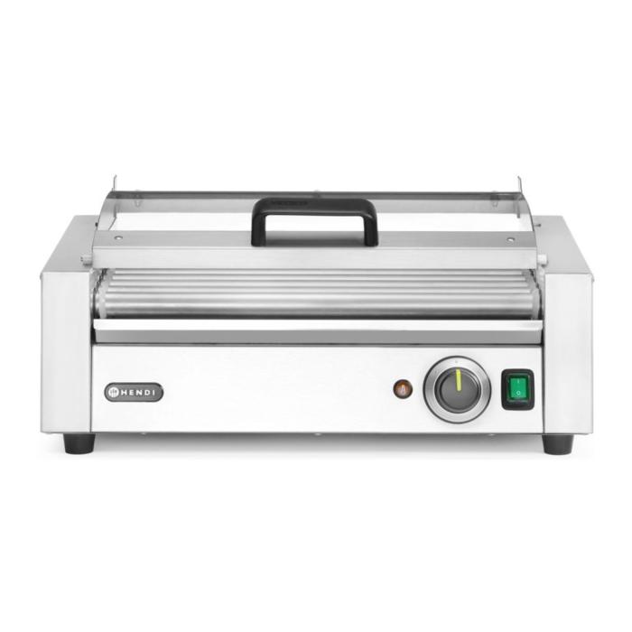 Gril à rouleaux pour saucisses - 1 zone - 9 rouleaux - 230V - 790W - Hendi H268643 €339.50 Braders à saucisses électriques