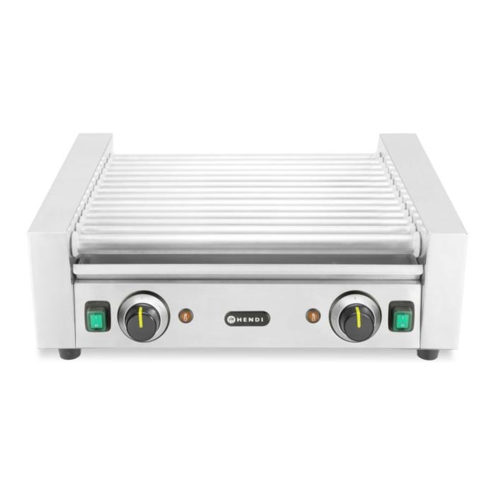 Gril à rouleaux pour saucisses - 2 zones - 14 rouleaux - 230V - 1230W - Hendi H268667 €415.00 Braders à saucisses électriques