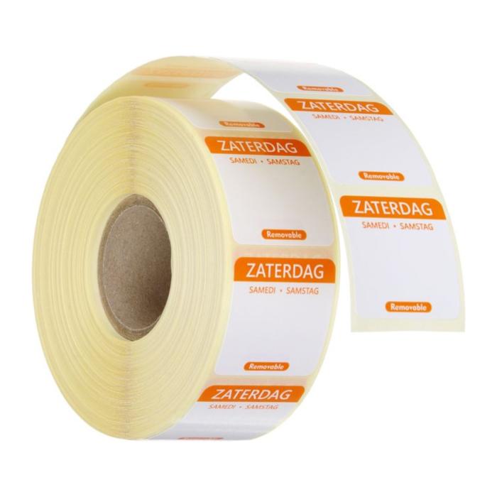 Etiquette de jour - 1000 pièces - Samedi - Hendi H850527 €3.15 Autocollants de jour