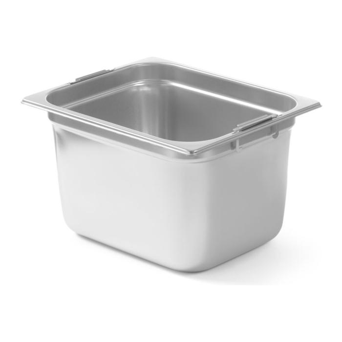 Plateau Gastronorm - Avec poignées - 1/2 GN - 200 MM - Profi Line - Hendi H803400 €43.50 Poignées de bacs GN