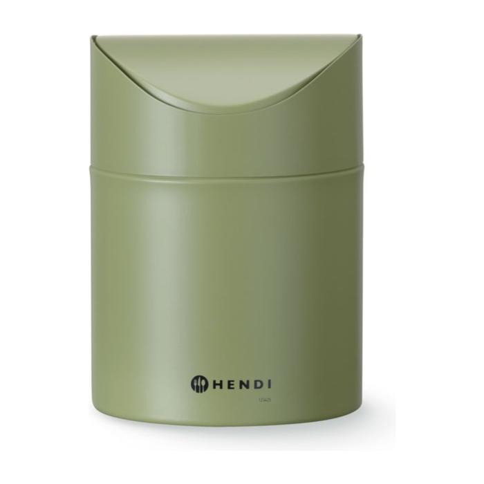 Poubelle de table - 1.2 L - Vert - Hendi H440780 €9.95 Poubelles de table