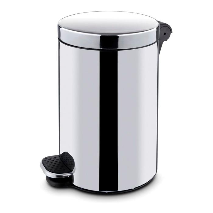 Poubelle à pédale - 5 L - inox - Hendi H691311 €21.68 Poubelles