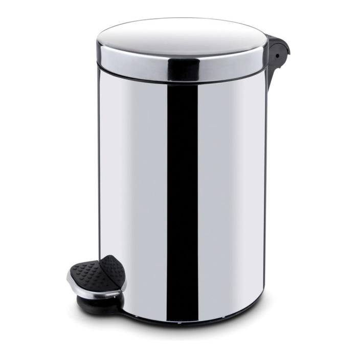 Poubelle à pédale - 20 L - inox - Hendi H691335 €44.63 Poubelles
