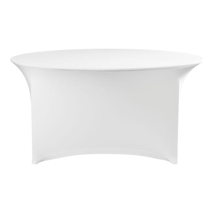 Housse de table - Ronde - Ø 150 CM - Blanc - Hendi H814512 €24.23 Jupes de table