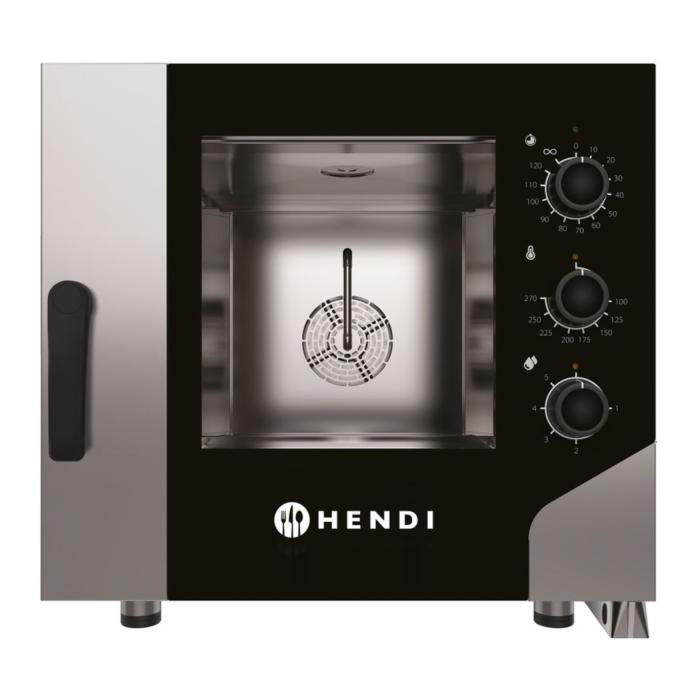 Cuiseur vapeur combiné - 5x 1/1 GN - acier inoxydable - Hendi H229583 €2,850.00 Four mixte