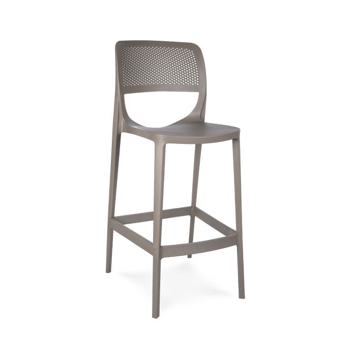 Tabouret de bar de terrasse Montagne - Cappuccino - Plastique - G-Line 84725 €59.95 Tabourets de terrasse