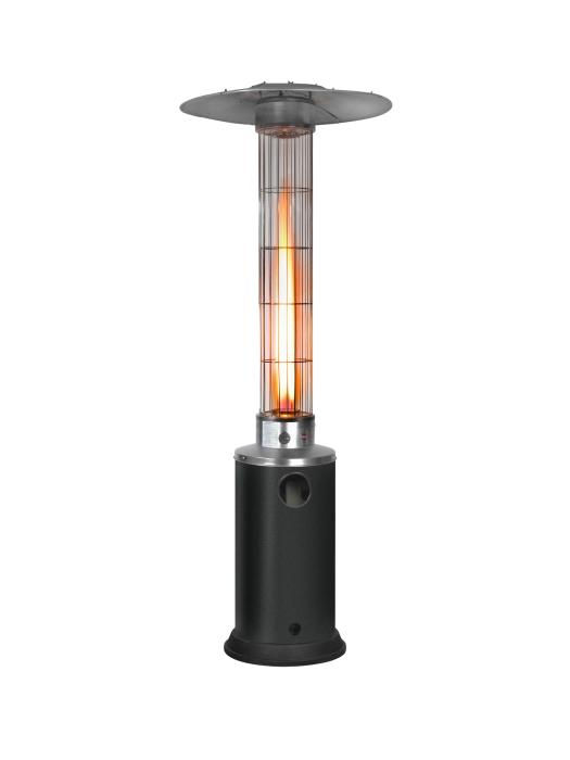 Chauffage de terrasse - Flamme - Propane - Gris martelé - Métal - G-Line 81010 €219.00 Chauffages de terrasse