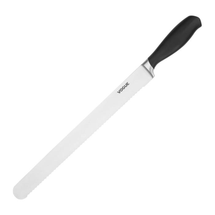 Couteau de cuisine Vogue à lame dentelée et manche souple - 30 cm JB995 €15.29 Couteaux