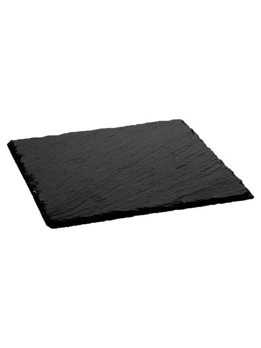 Assiette - Noire - Ardoise - L 30 x P 30 cm - G-Line 77048 €14.95 Plateau de service