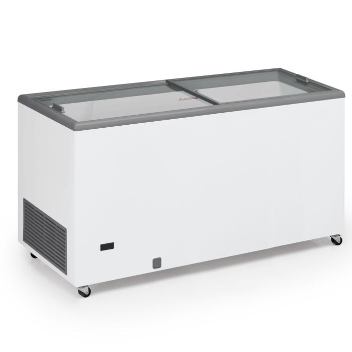 Glacière - Couvercle coulissant en verre - 500 litres - Blanche - 230 V - G-Line GL-160223 €599.00 Conservateur de glace