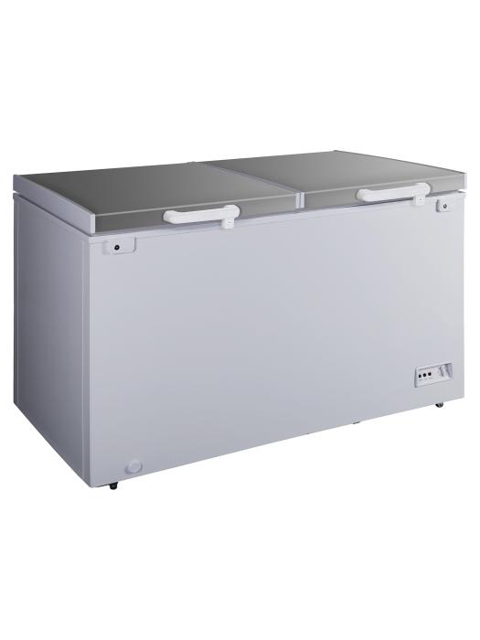 Congélateur coffre - Couvercle en acier inoxydable - 700 litres - Blanc - 230 V - G-Line HW-140748 €799.00 Congélateur