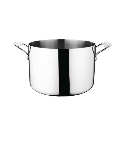 Cocotte - 7 Litre - Ø 25.4 x H 16 CM - Inox/Aluminium - Vogue - Y255 Y255 €47.47 Poêle de cuisson