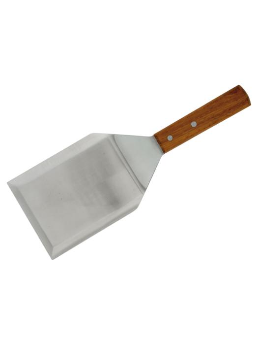Spatule à hamburger - Manche en bois - Acier inoxydable - L 30 x l 10 cm - G-Line 77025 €7.95 Couteaux d'assiette