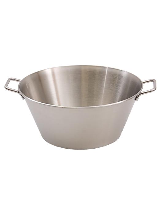 Bol à mélanger - Avec poignée - 14.5 L - acier inoxydable - Ø 40 CM - G-Line 77659 €49.95 Poêle à frire