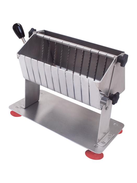 Trancheur de saucisses - acier inoxydable - Horizontal - 10 tranches - 23 x 16.2 CM - G-Line 77600 €131.95 Coupe-saucisses