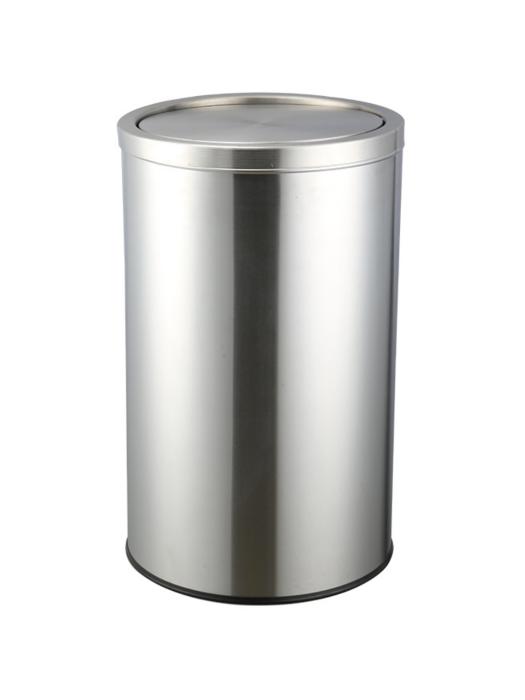 Corbeille - Couvercle pivotant - 50 litres - acier inoxydable - G-Line 27603 €71.95 Poubelles