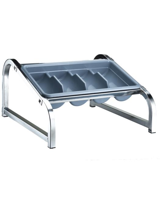 Range-couverts Standard - 1/1 GN - 1 niveau - acier inoxydable - G-Line 27608 €62.95 Unités de distribution de couverts