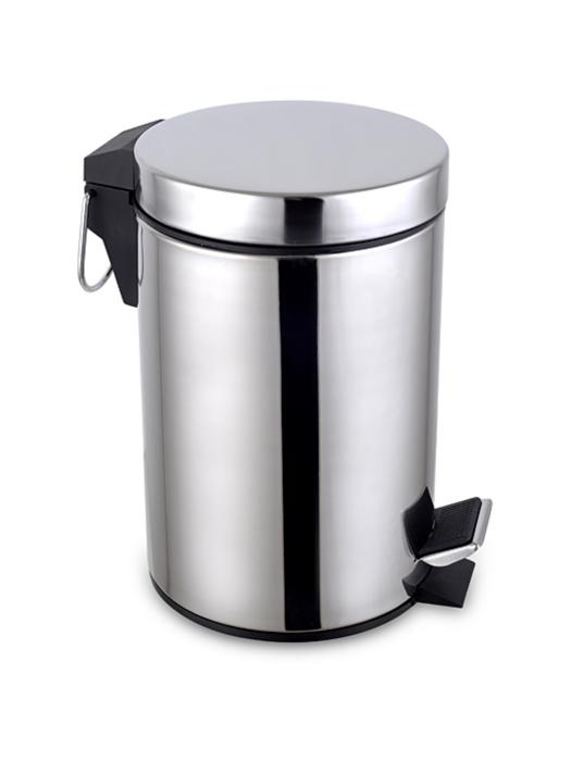 Poubelle à pédale - 5 litres - acier inoxydable - G-Line 30385 €12.95 Poubelles
