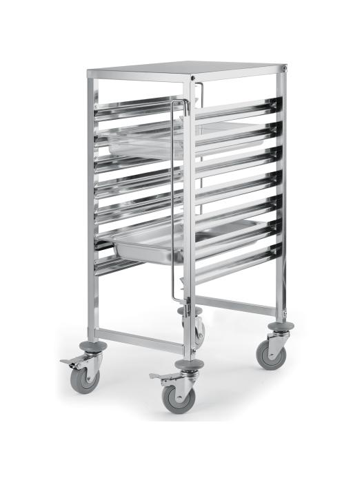 Regaalwagen - 7 x 1/1 GN - RVS - G-Line 27774 €119.00 Regaalwagens