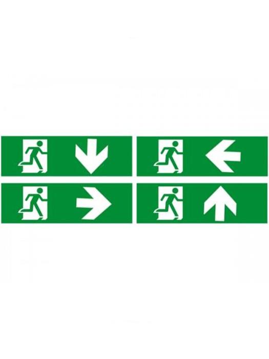 Lampe de secours - 4 pièces - Vert - G-Line 61089 €5.25 Eclairage