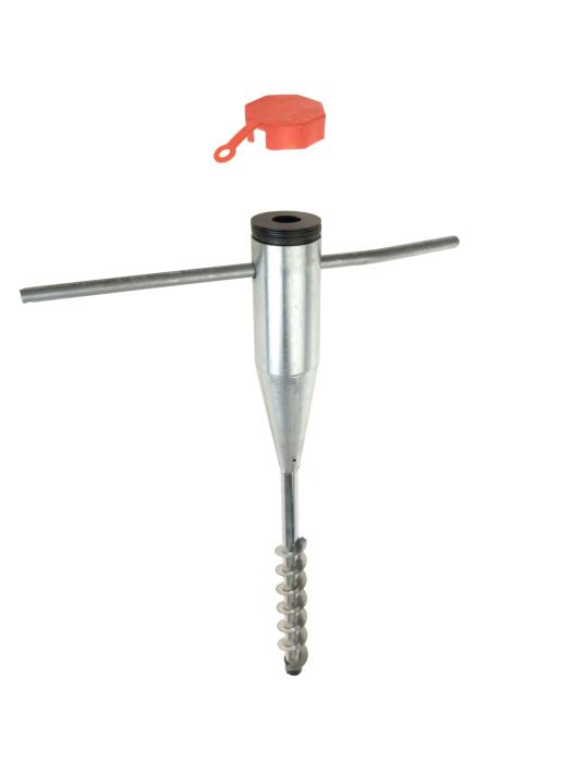 Support de parasol - Métal - H 57 x L 8,5 x P 7 cm - G-Line 17925 €11.95 Parasols de restauration