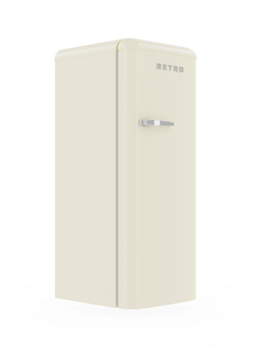 Réfrigérateur rétro - 194 + 24 litres - 1 porte - Statique - Crème - G-Line HW-139385 €383.03 Armoire réfrigéro-congélatrice pour la restauration