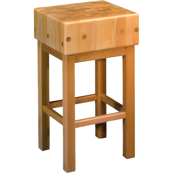 Planche à découper - Bloc épaisseur 20 CM - Bois d'acacia - H 90 x L 70 x P 70 CM - G-Line HW-149453 €899.00 Bloc à hacher