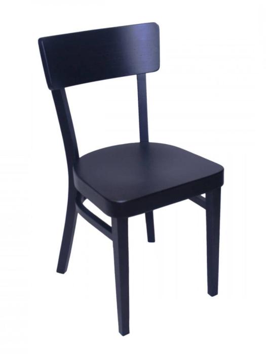 Chaise Bruxelles - Noir - Bois - G-Line HW-09062 €84.95 Chaises en bois