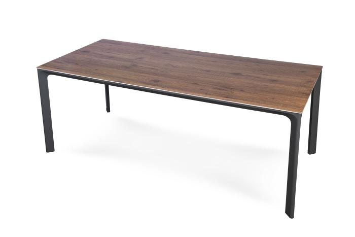 Table de bar de terrasse - Plateau aspect bois - Structure en aluminium - G-Line HW-141022 €299.00 Table de terrasse