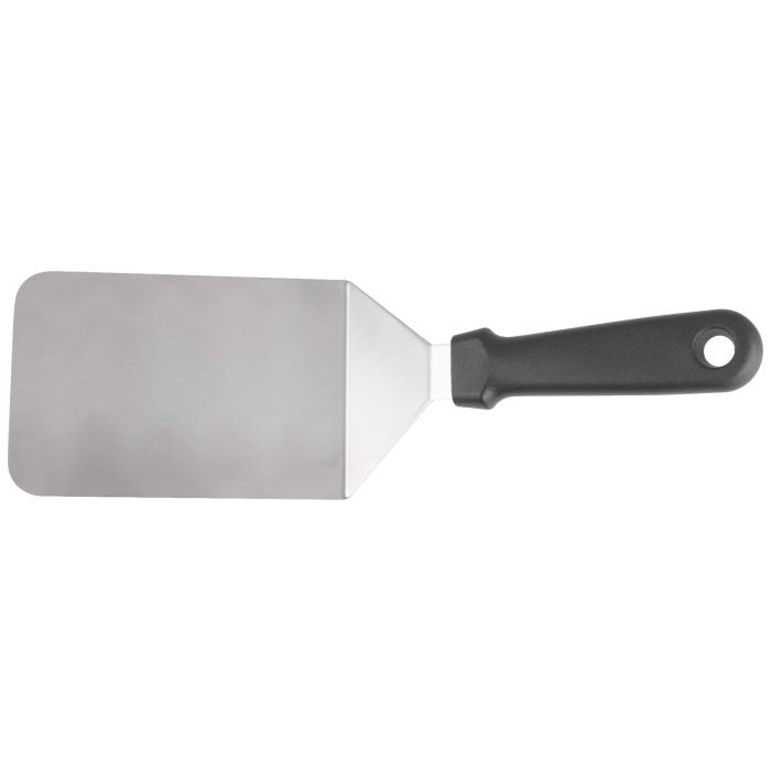 Spatule à hamburger - 16 cm - Acier inoxydable - Noir - G-Line GL-168550 €7.99 Cuillères et tourniquets en plastique
