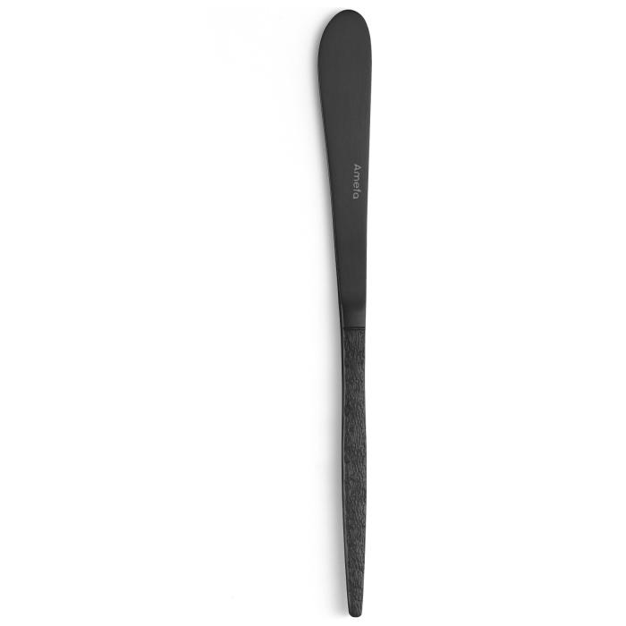 Botermesje - 12 Stuks - Juntos Black Satin Finish - 0905 - Amefa 0905ATB000470 €15.36 Couteaux à beurre