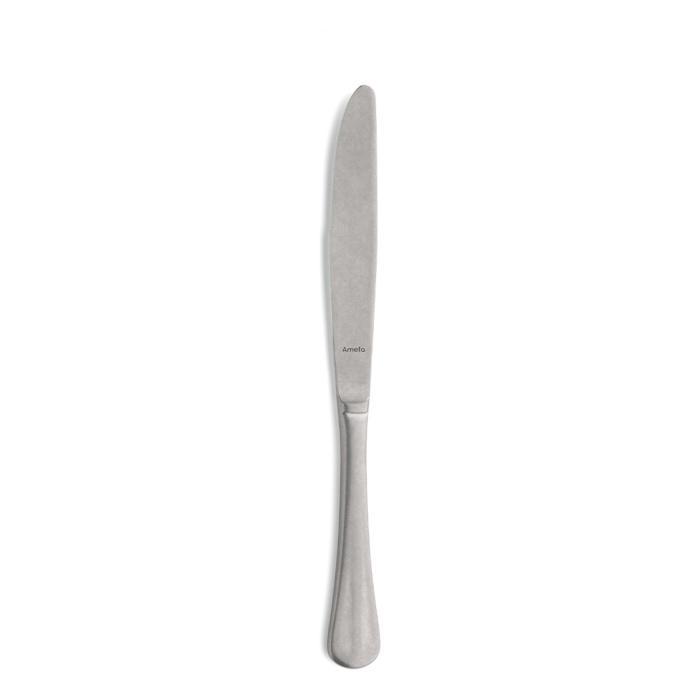 Tafelmes - 12 Stuks - Baguette Stonewash - 8440 - Amefa 844024B000305 €59.93 Couteaux de table