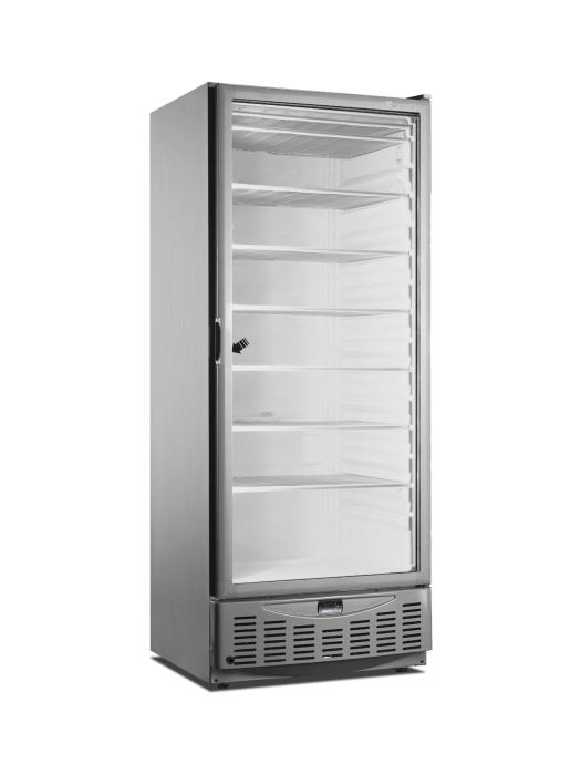 Congélateur - Porte vitrée - Contrôle digital de la température - acier inoxydable - 442 Litres - 230V - H 190 x L 75 x P 74 CM - Saro - 486-4005 486-4005 €2,005.00 Armoire negative