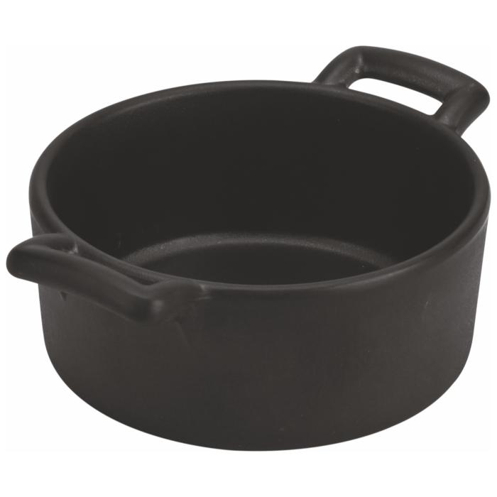 Mini-plat de service - 200 ml - Mélamine - Ø 9,5 cm - Noir - G-Line GL-171985 €1.99 Plat de service Bistro